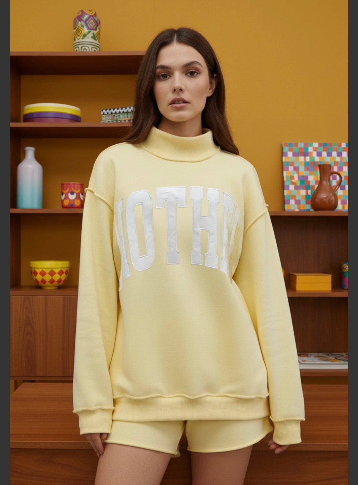 Preorder- Yellow Mother Sweatshirt