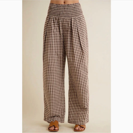 Gingham Pants